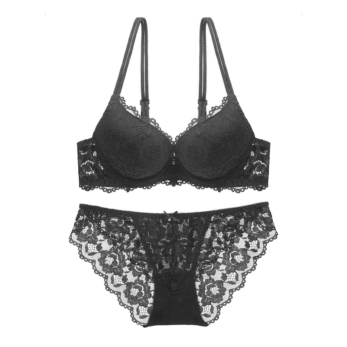 Sexy Lace Embroidery Sexy Bralette Set