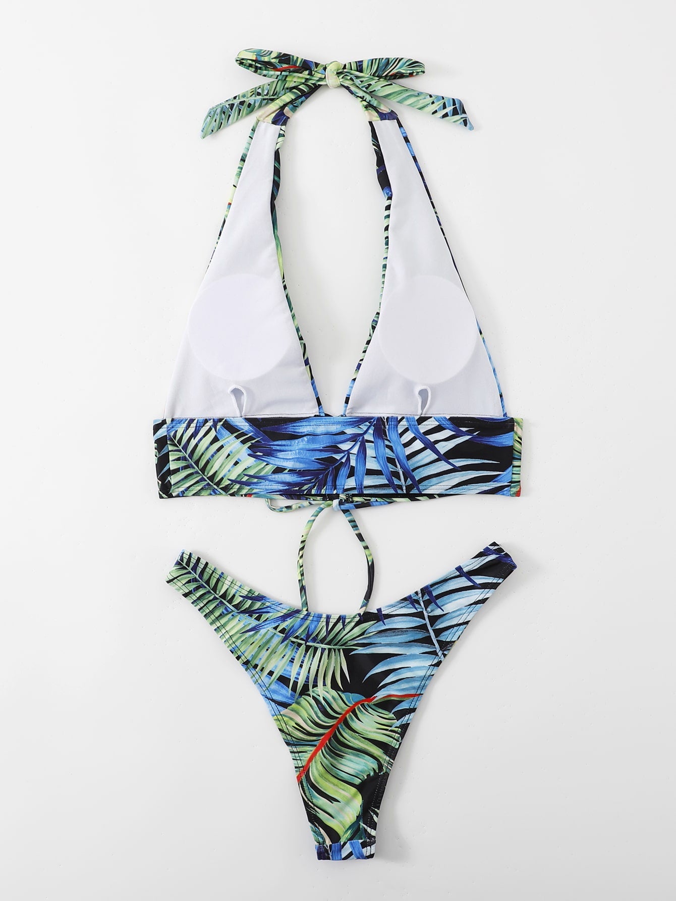 Split Rope Swimsuit Sexy Bikini