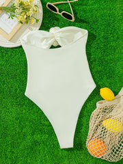 Sexy 3D Flower One-piece Swimsuit