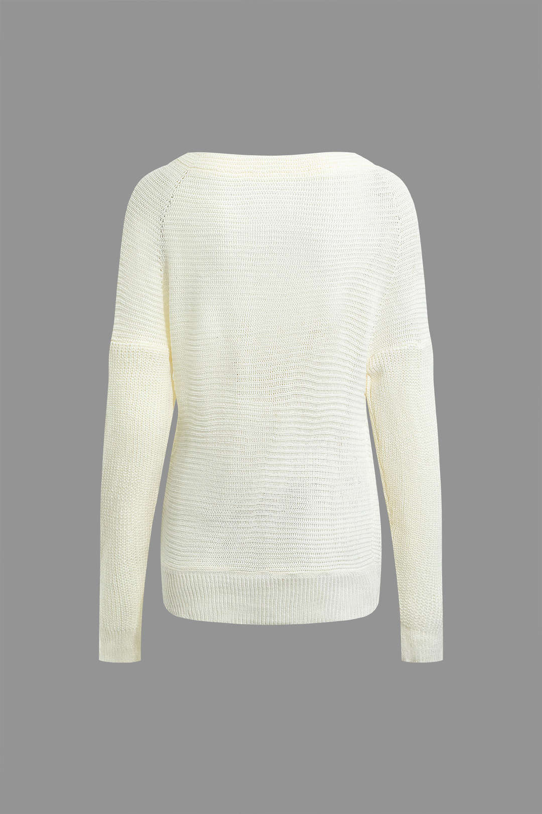 V-neck Long Sleeve Sweater