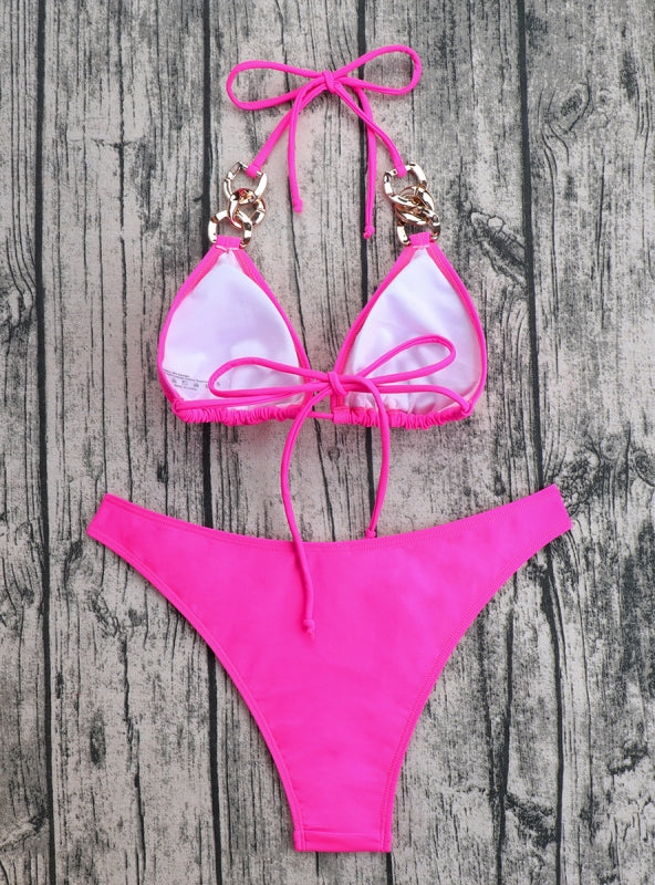 Sexy Fashion Solid Color Bikini