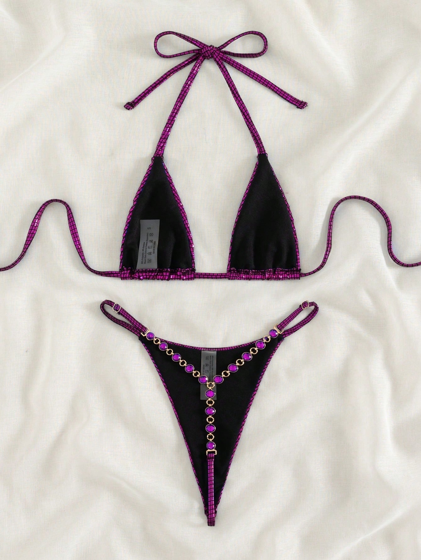 Sexy Triangle Swimsuit Split Bikini