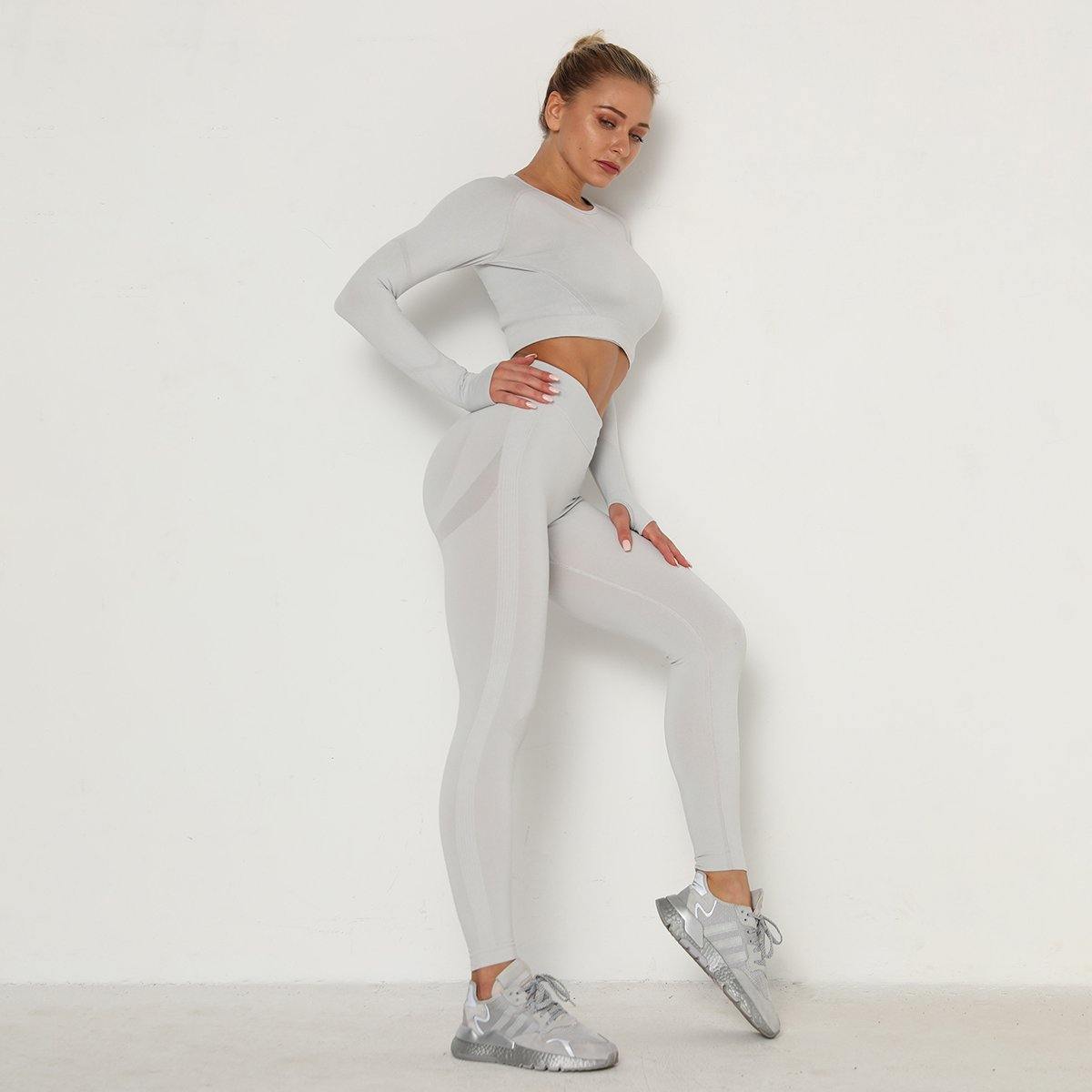 Fashion Gray Yoga set