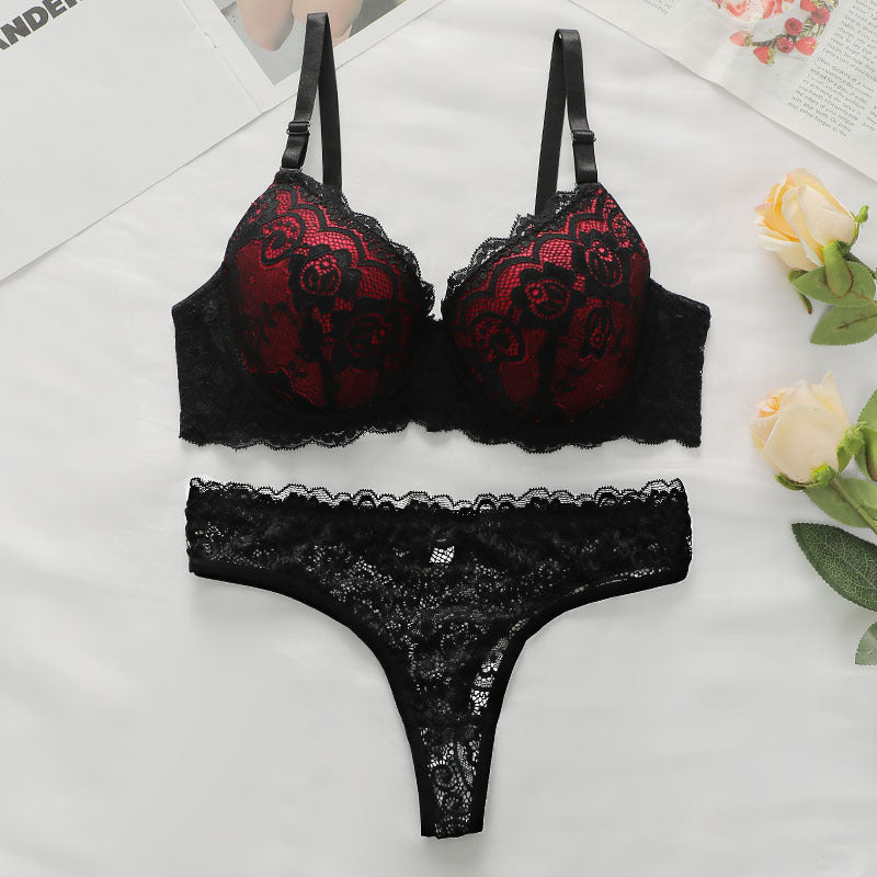 Sexy Temptation Sexy Lace Bralette Set