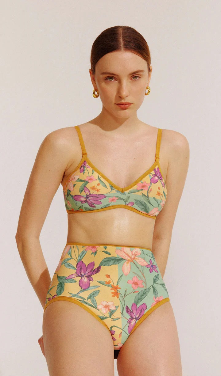 CLARA REVERSIBLE HIGH-WAIST BIKINI SET