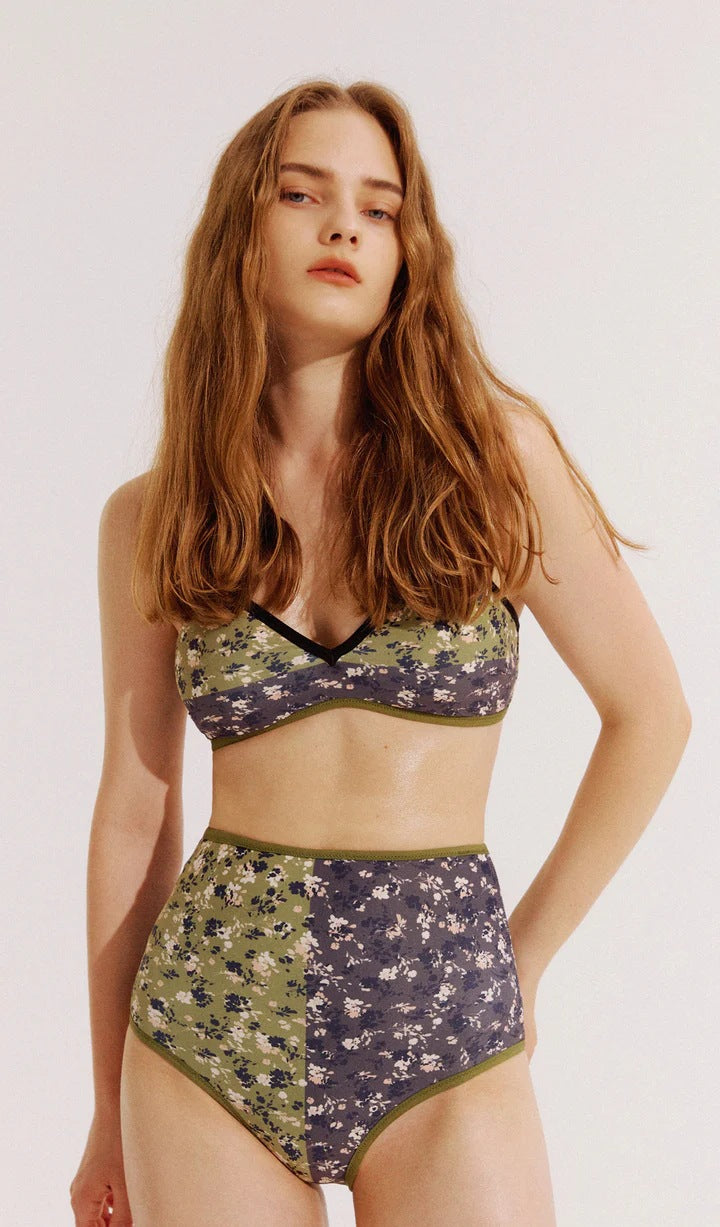 CLARA REVERSIBLE HIGH-WAIST BIKINI SET