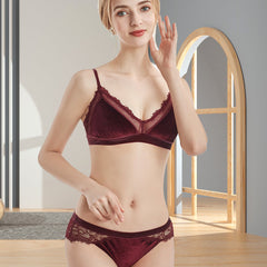 Velvet Soft Comfortable Sexy Lingerie Set