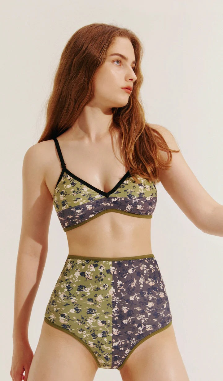 CLARA REVERSIBLE HIGH-WAIST BIKINI SET
