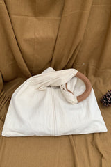 Twine Handle Shoulder Bag