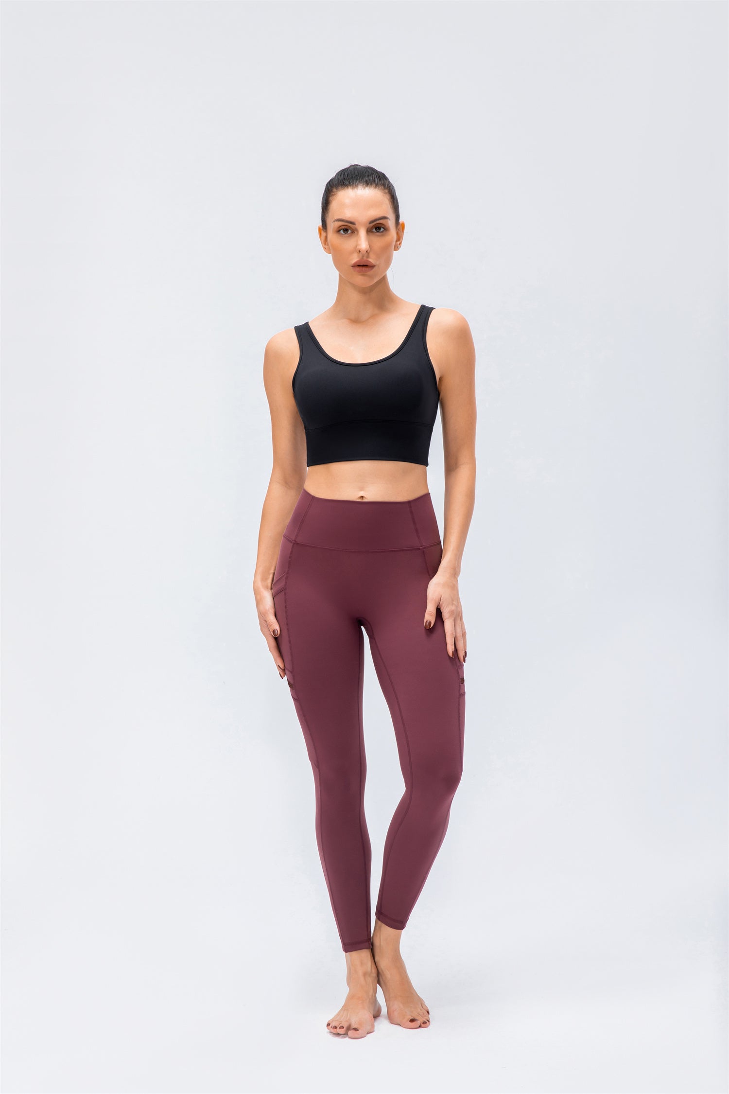 High Waisted Double Pocket Sport Leggings