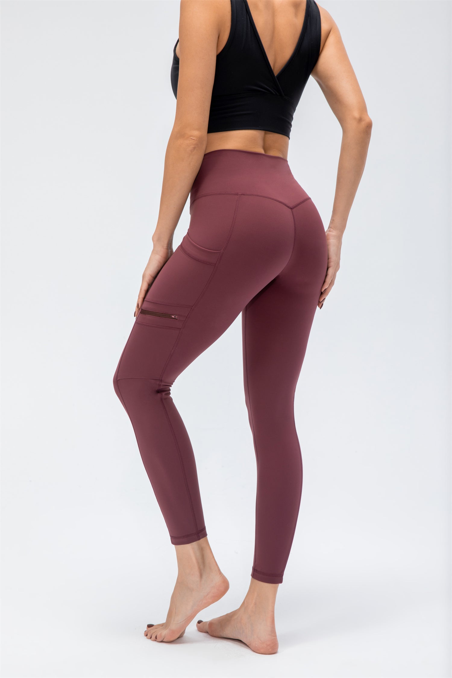 High Waisted Double Pocket Sport Leggings