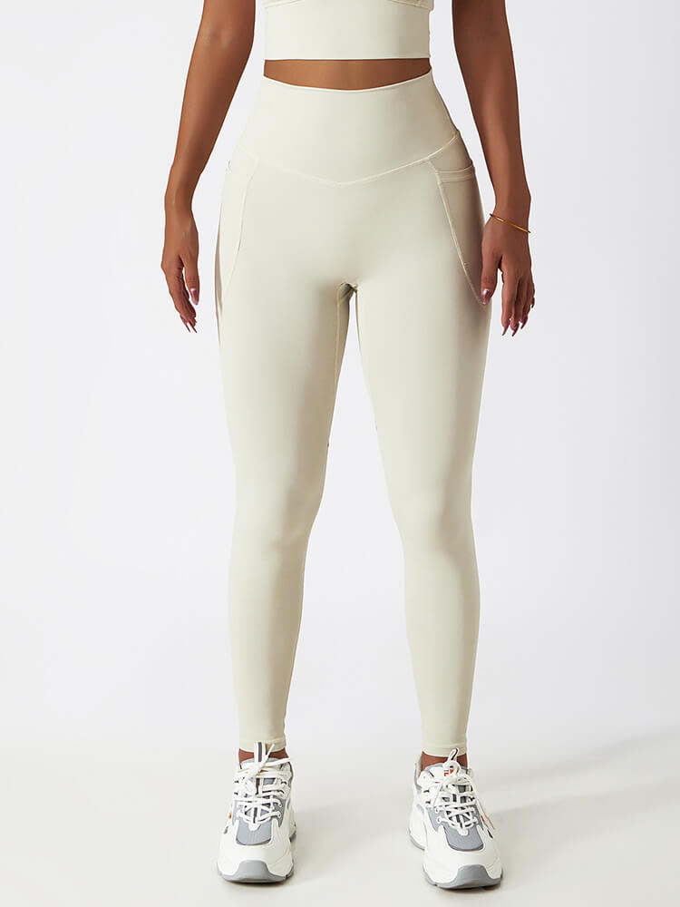 Air Cloud High Rise Leggings with Phone Pocket