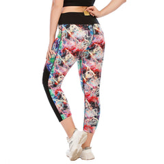 Plus Size Printe Yoga Gym Pants Leggings for Butt Lift