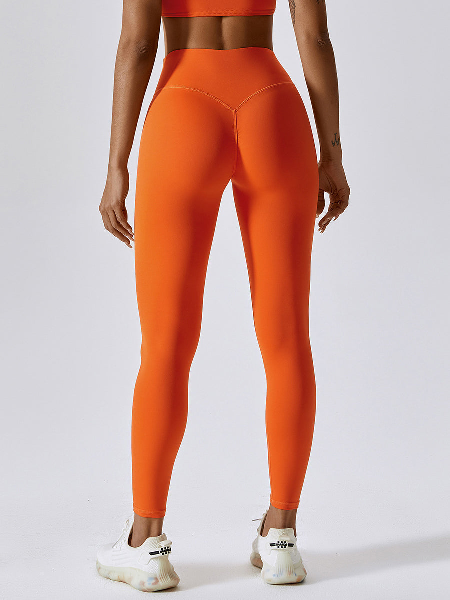 Air Cloud Crossover Waist Yoga Leggings