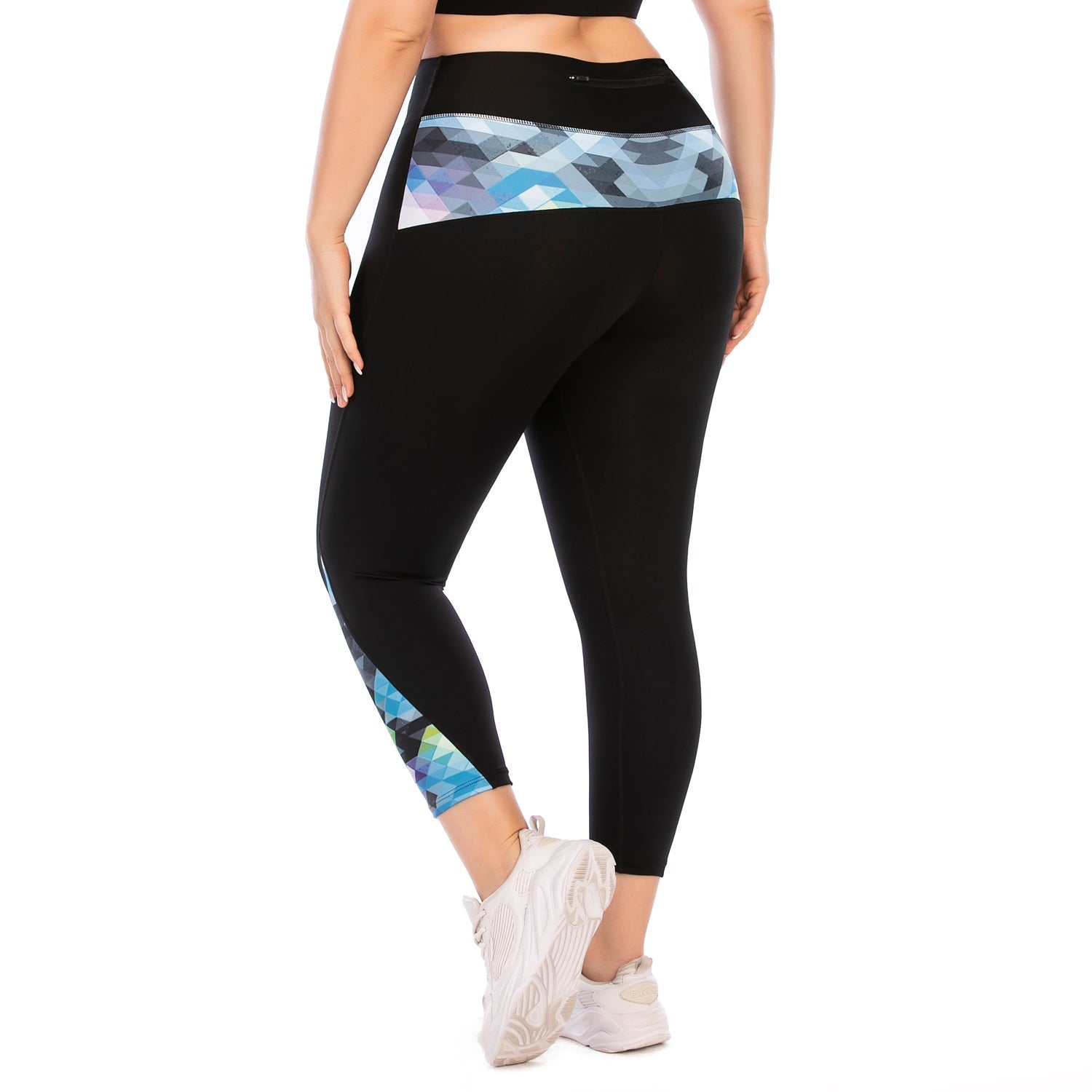 Plus Size Yoga Outfits Workout Leggings with Pocket