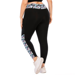 Plus Size Yoga Pants Workout Outfits Leggings with Pocket