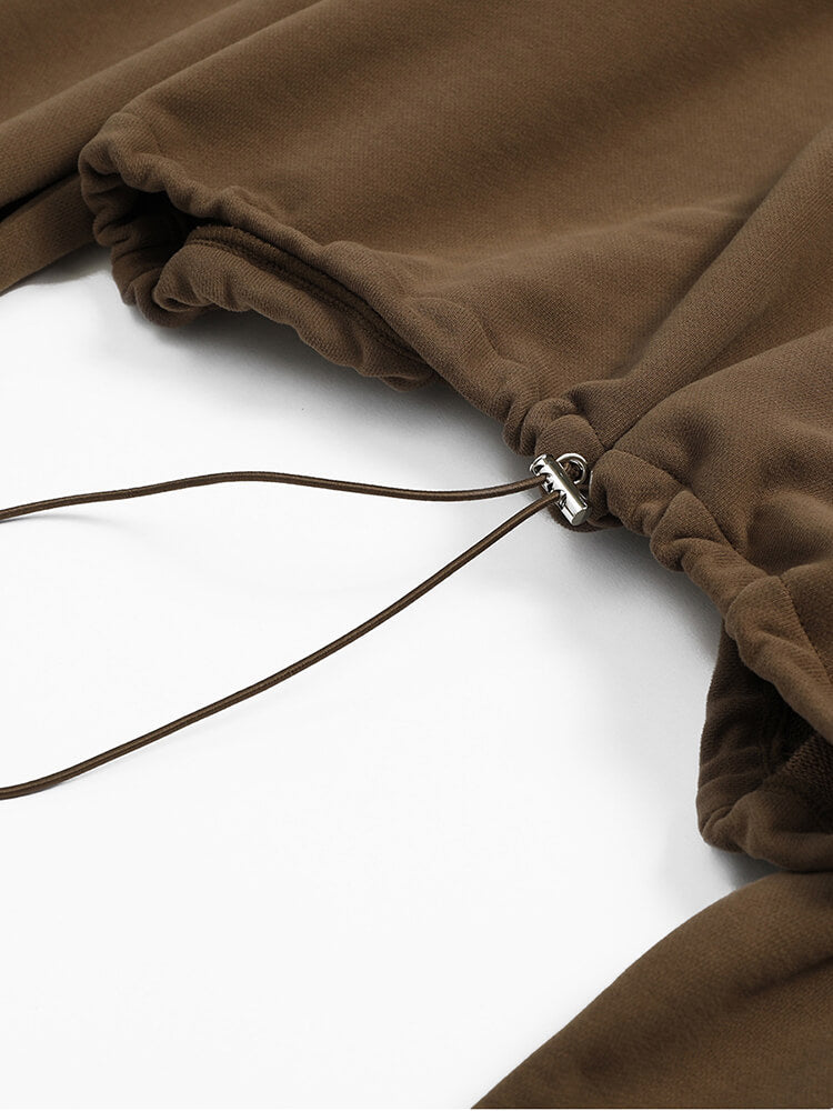 Sustainable Oversized Half Zip Sweatshirt