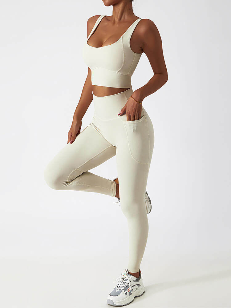 Air Cloud High Rise Leggings with Phone Pocket