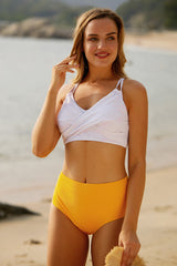 Revneu  Hit Color Classic High Waisted Bikini