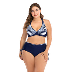 Plus Size Bikini for Push Up High Waisted Swimsuits