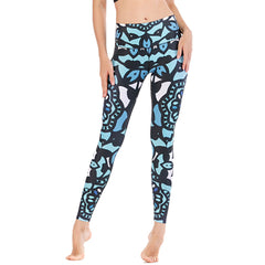 Leggings High Waist Printed Yoga Pants