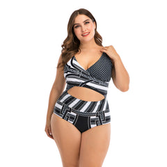 Plus Size Bikini Push Up High Waisted Swimsuits