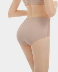 Full Coverage Mid Waist Breathable Underwear