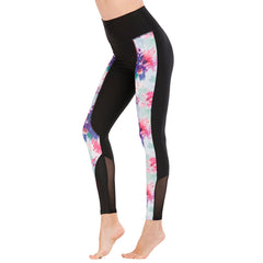 Yoga Pants Printing High Waist Exercise Leggings