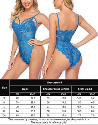 Avidlove Teddy Lingerie for One Piece Babydoll Mini Bodysuit