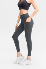 High Waisted Side Pocket Leggings