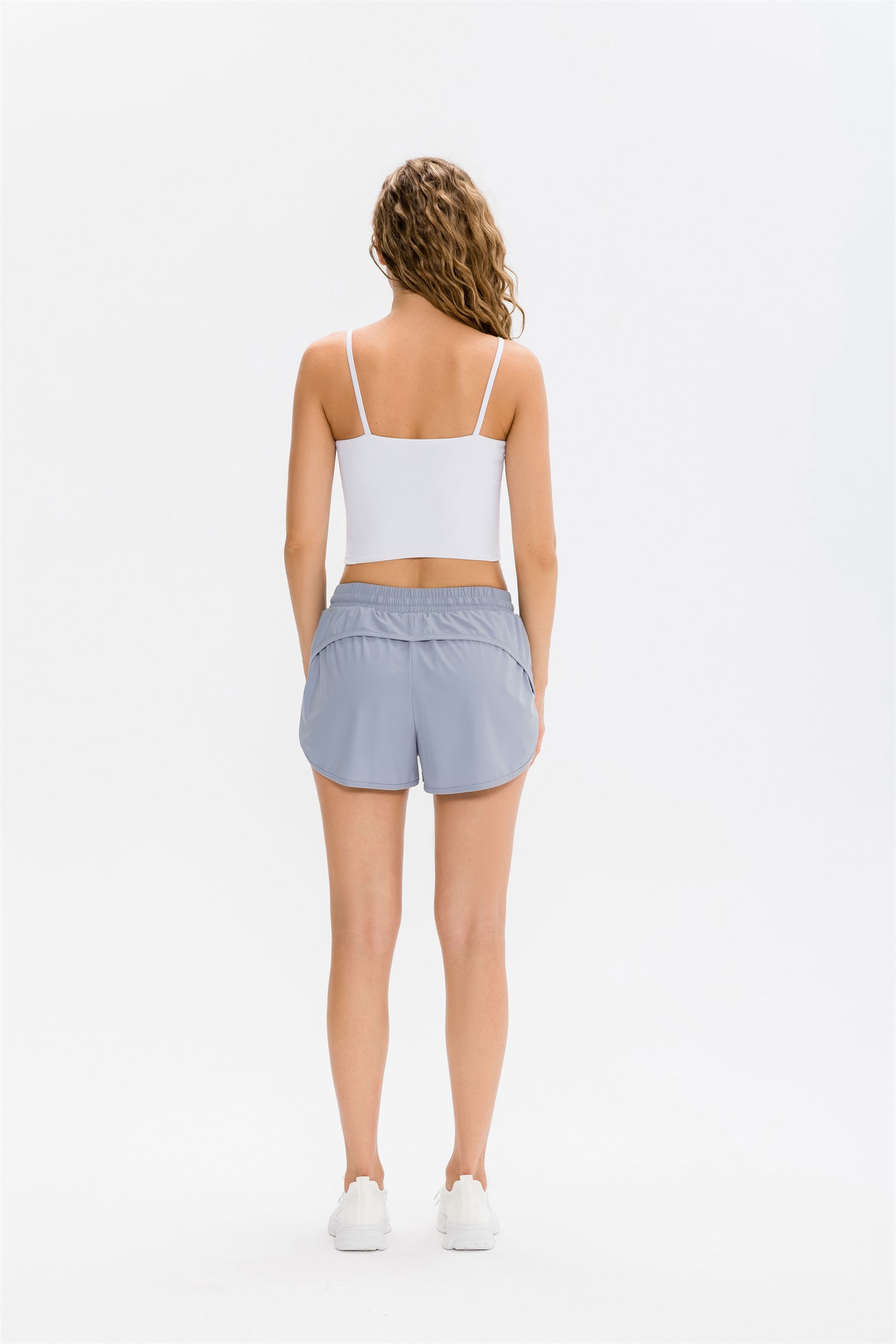 Drawstring 2-in-1 Casual Shorts