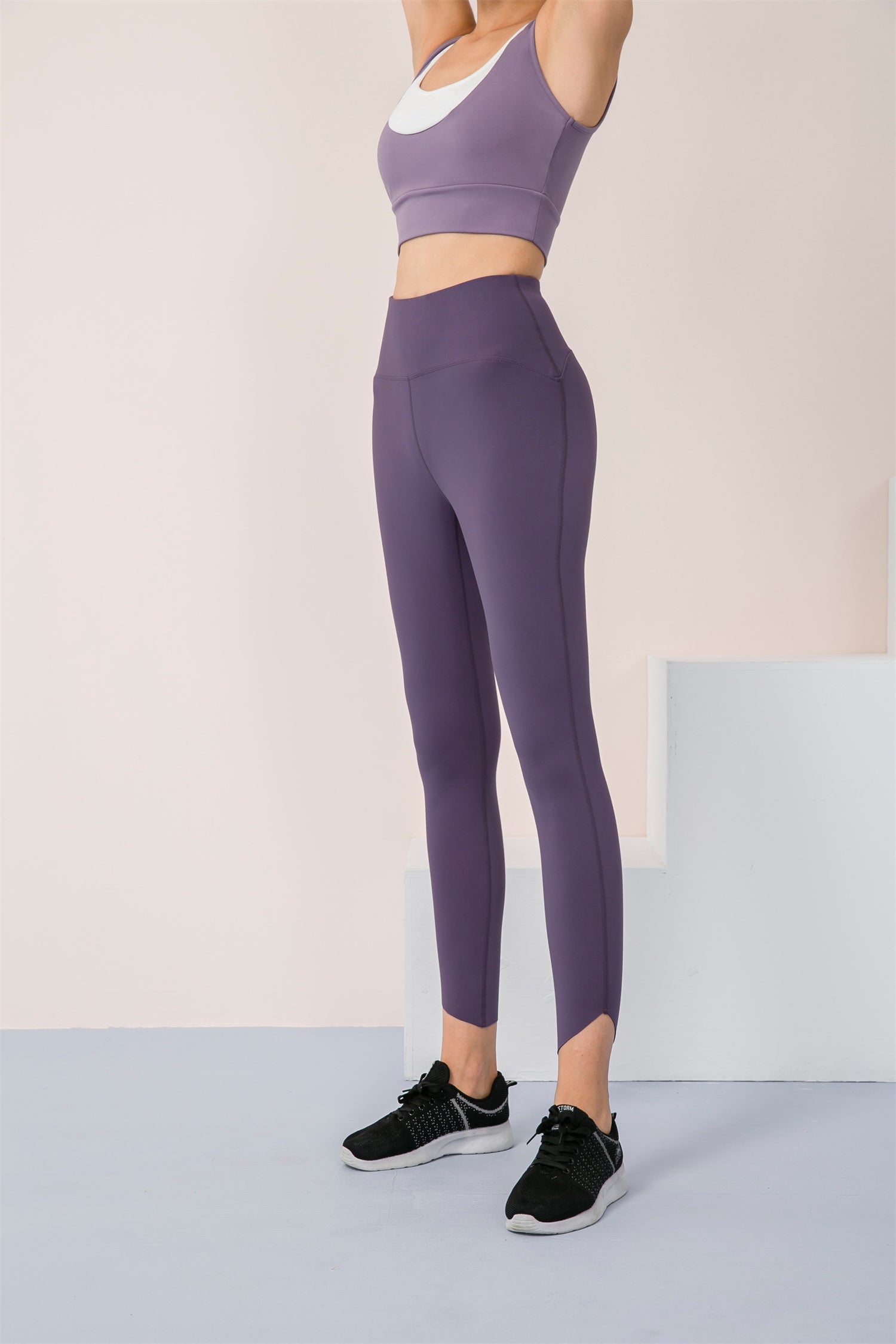 High Waisted Sport Leggings- Eternal