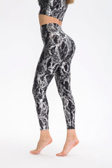 Snake Print High Waisted Leggings