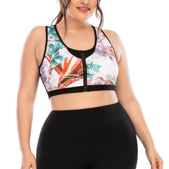 Workout Tank for Floral Printed Plus Size