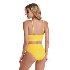 Bikini Swimsuit High Waist Two Piece Bathing Suit