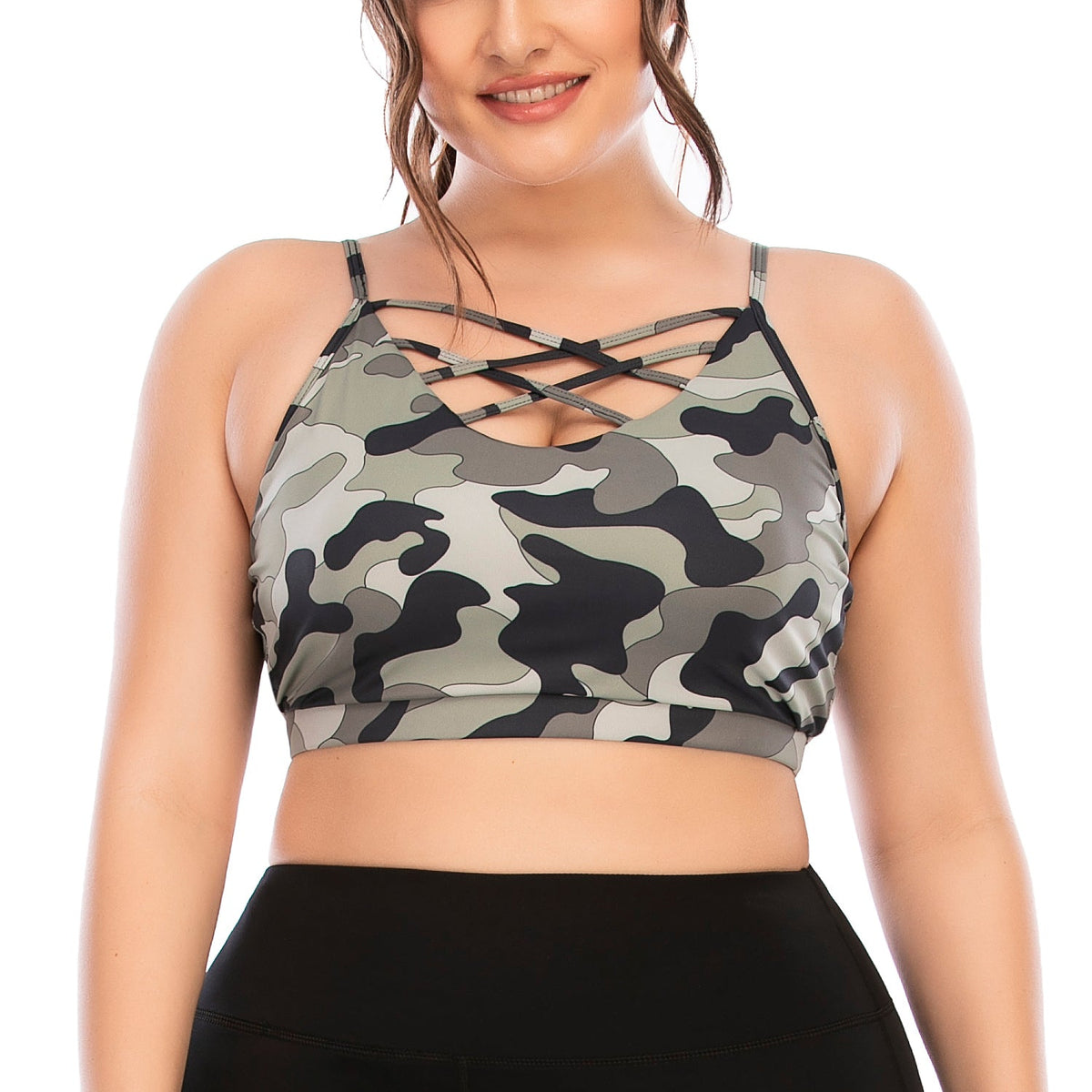 Sports Bra High Impact Plus Size