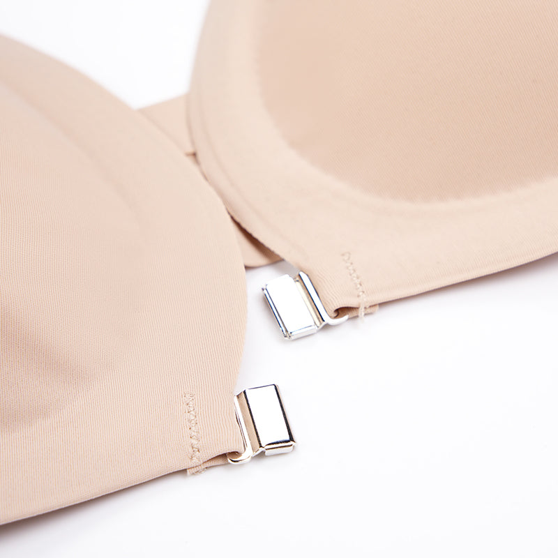 Solid Wireless Bra Linen