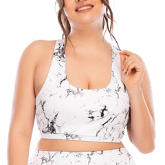 Tie Dye Yoga Tank Gym Tops for Plus Size