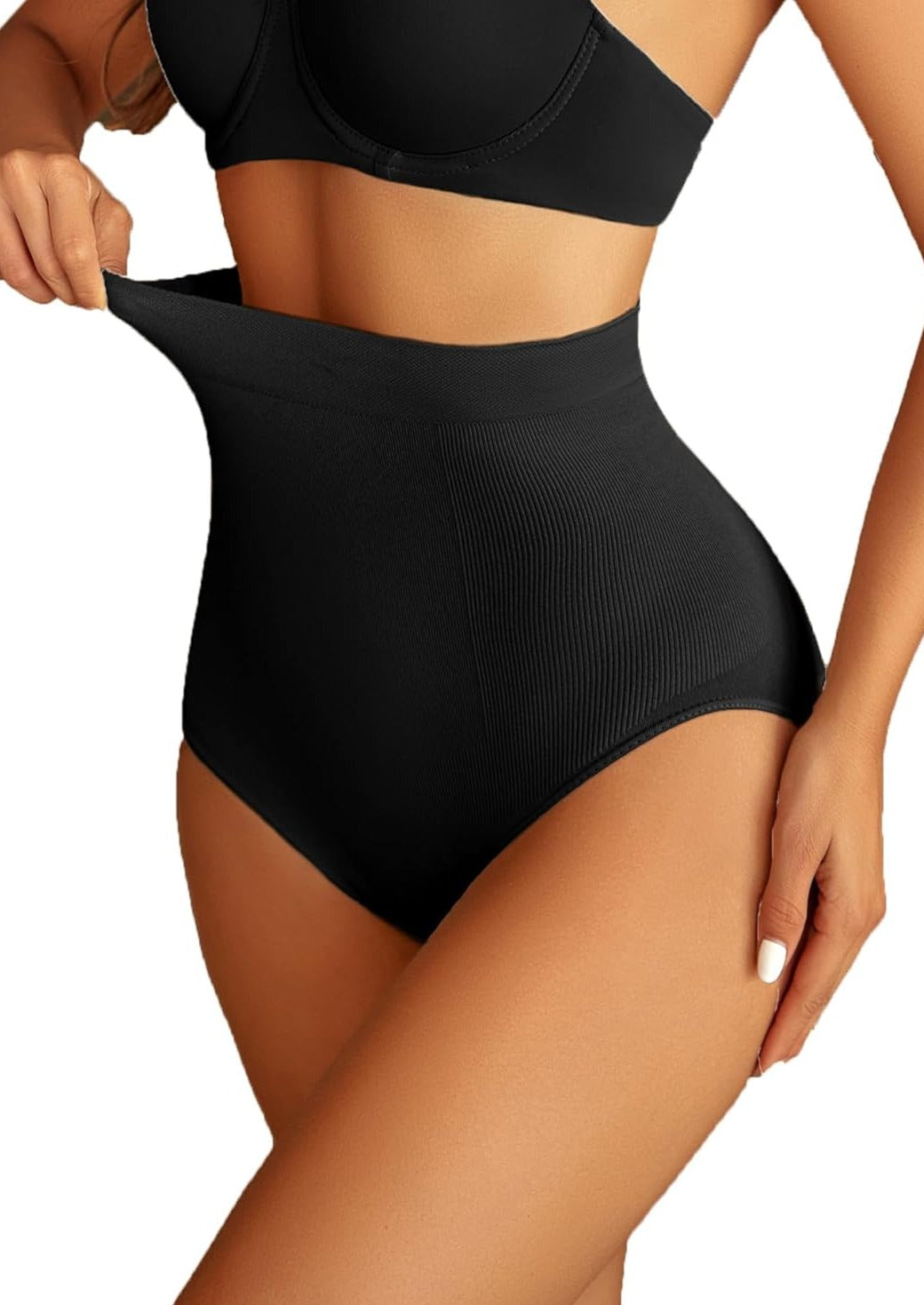 Avidlove Tummy Control Shapewear Thong for High Waist Compression Panties Shaping Body Shaper Underwear