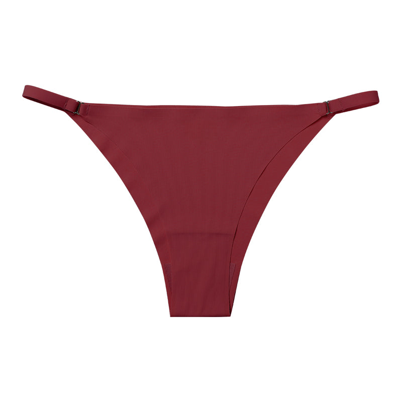 Metal Buckle Thong Panties