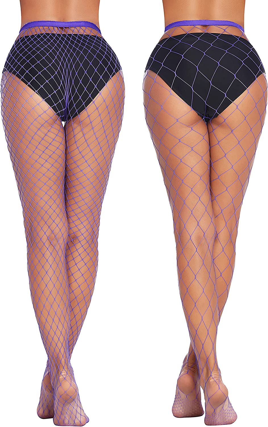 Avidlove Fishnet Thigh Highs Plus Size Fishnet Stockings Pantyhose for Tights