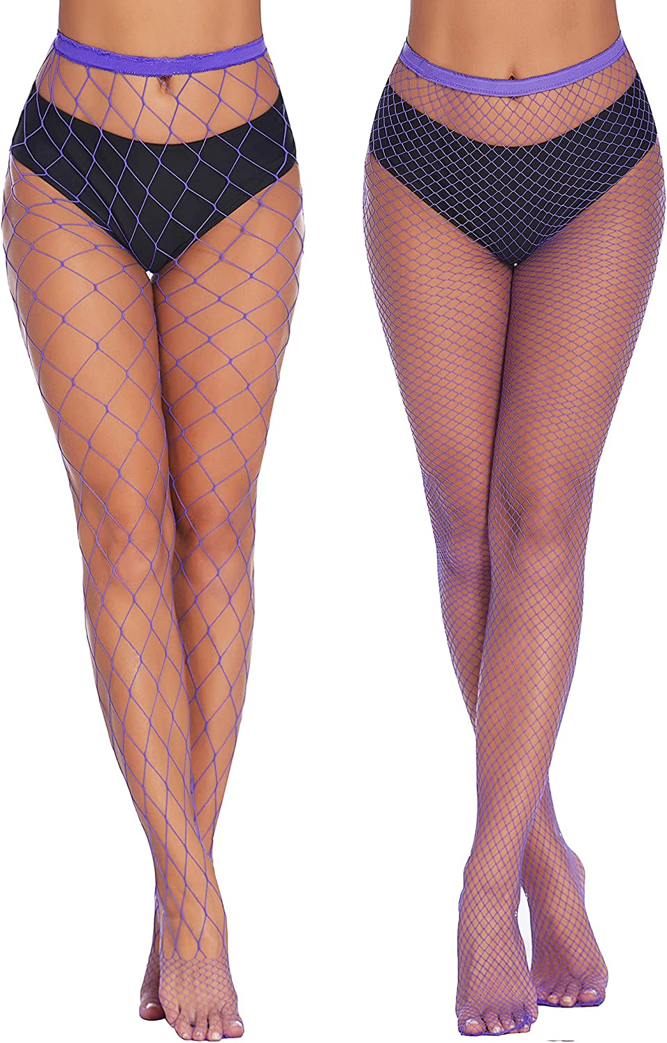 Avidlove Fishnet Thigh Highs Plus Size Fishnet Stockings Pantyhose for Tights