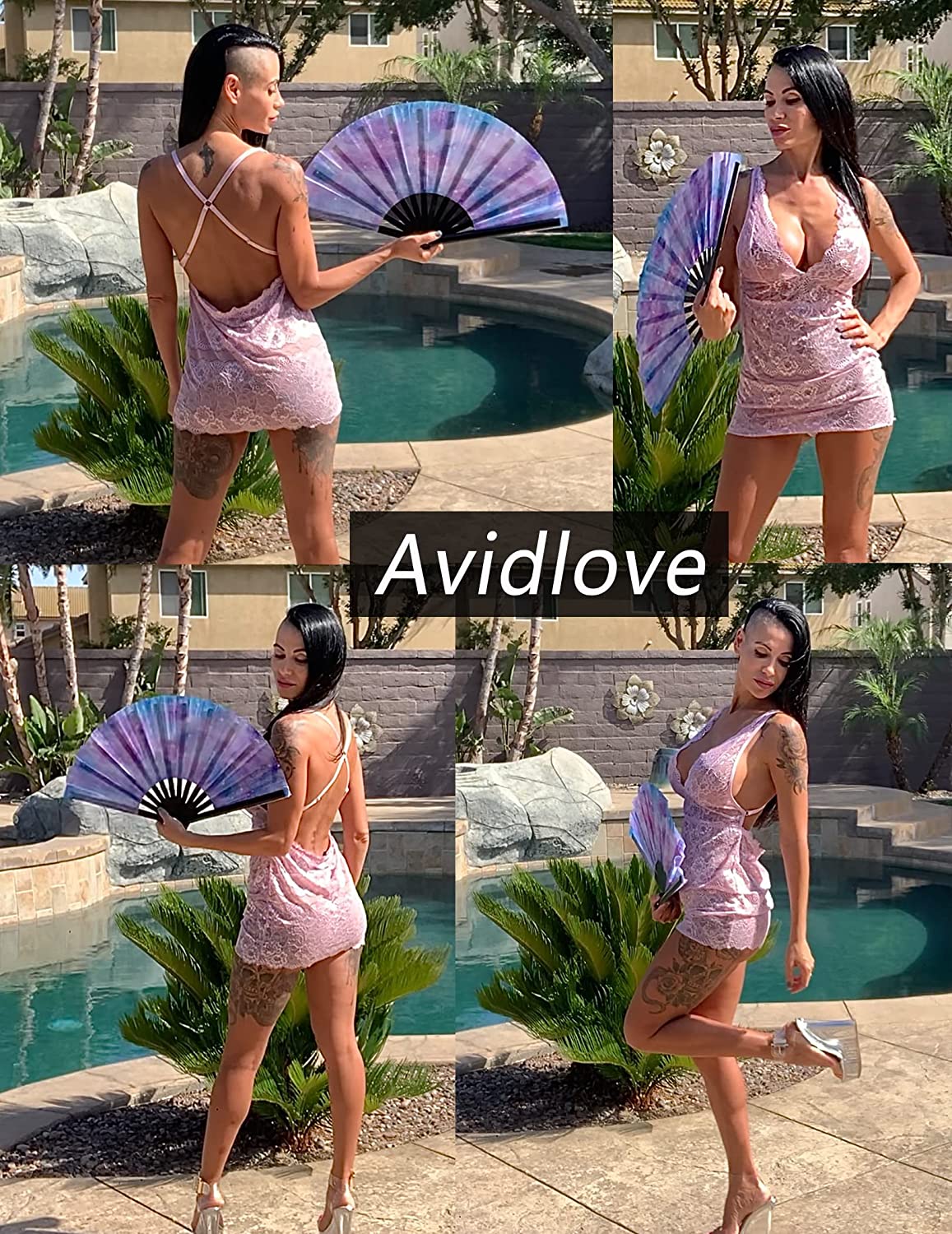 Avidlove Babydoll Lingerie Lace Lingerie Dress Bodycon Teddy Chemise