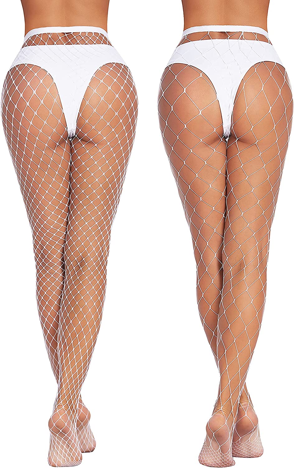 Avidlove Fishnet Thigh Highs Plus Size Fishnet Stockings Pantyhose for Tights