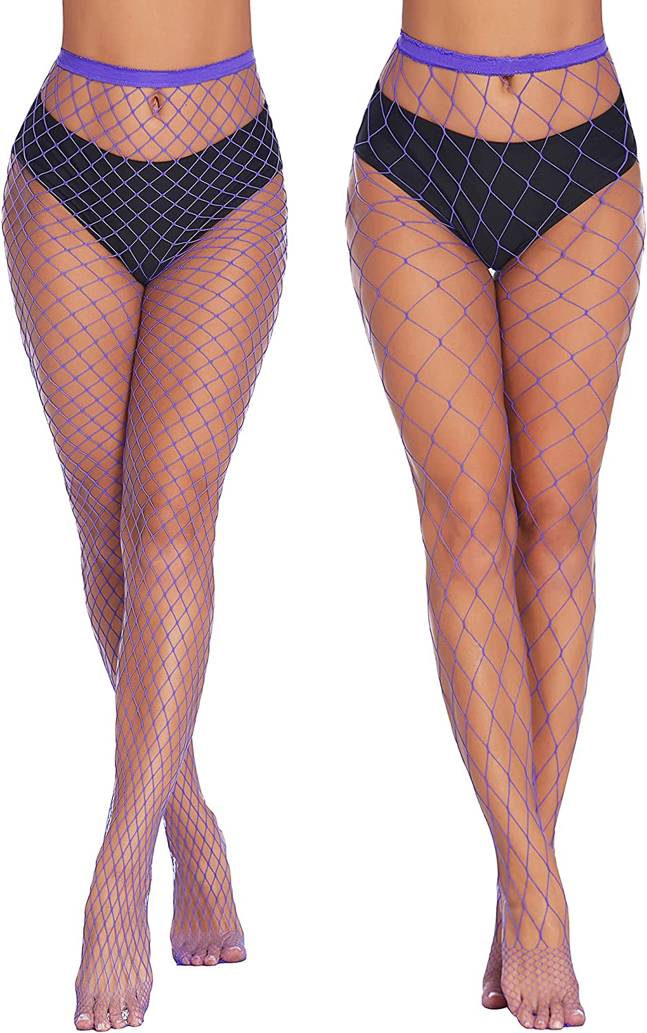 Avidlove Fishnet Thigh Highs Plus Size Fishnet Stockings Pantyhose for Tights