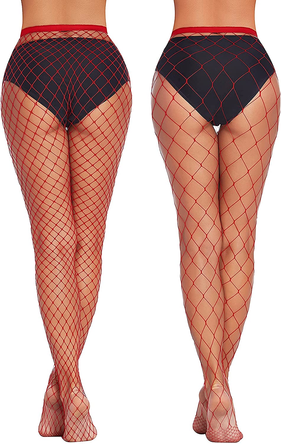 Avidlove Fishnet Thigh Highs Plus Size Fishnet Stockings Pantyhose for Tights