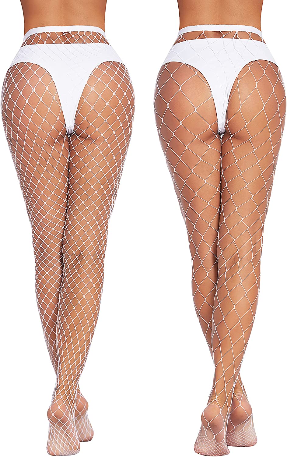 Avidlove Fishnet Thigh Highs Plus Size Fishnet Stockings Pantyhose for Tights