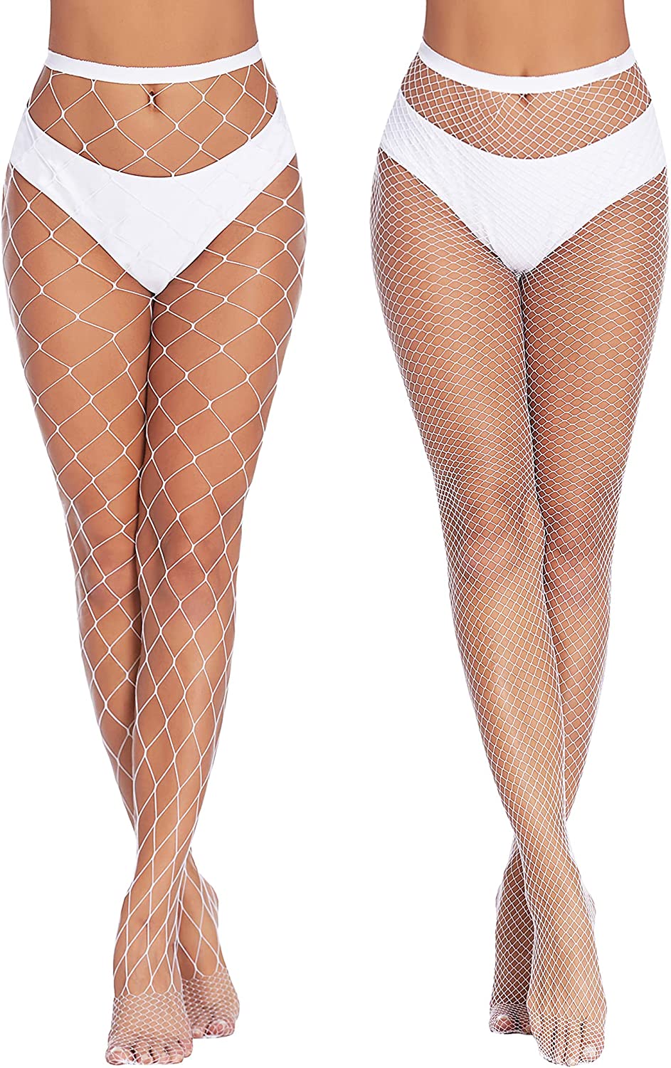 Avidlove Fishnet Thigh Highs Plus Size Fishnet Stockings Pantyhose for Tights