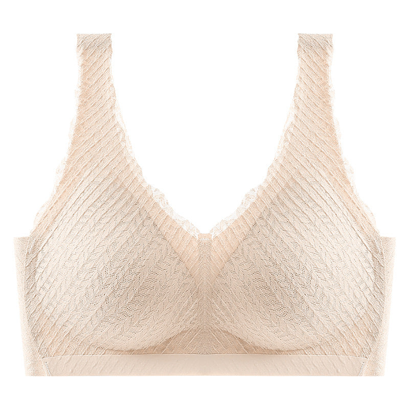 Plus Size Lace Wireless Bralette