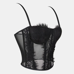Mesh Corset Cami Top - Zoe